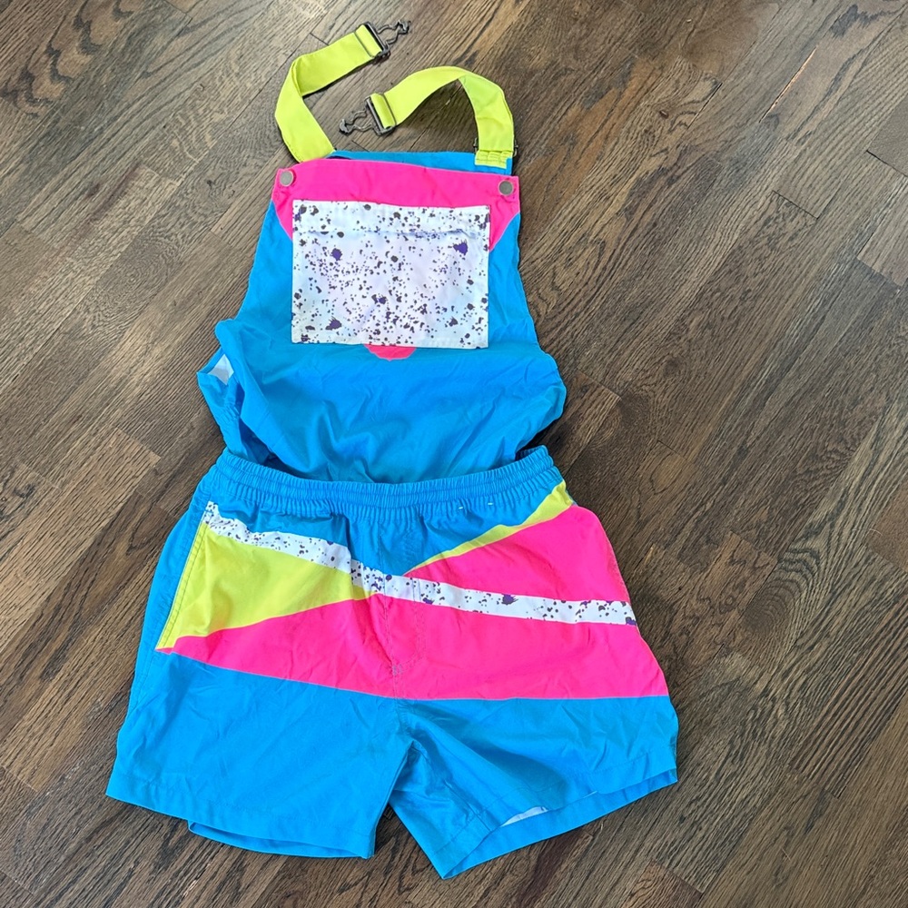 Chubbies Swim Overalls - Neon - with Detachable Shorts